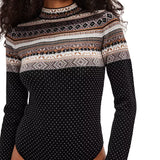 Winter Warmer Bodysuit - Black Ivory Combo