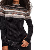 Winter Warmer Bodysuit - Black Ivory Combo