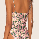 Strappy Onepiece Swimsuit