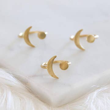 Brass Gold Plated Ring