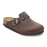 Boston Oiled Leather Clog - Habana