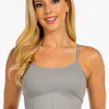 Scoop Neck Longline Bralette