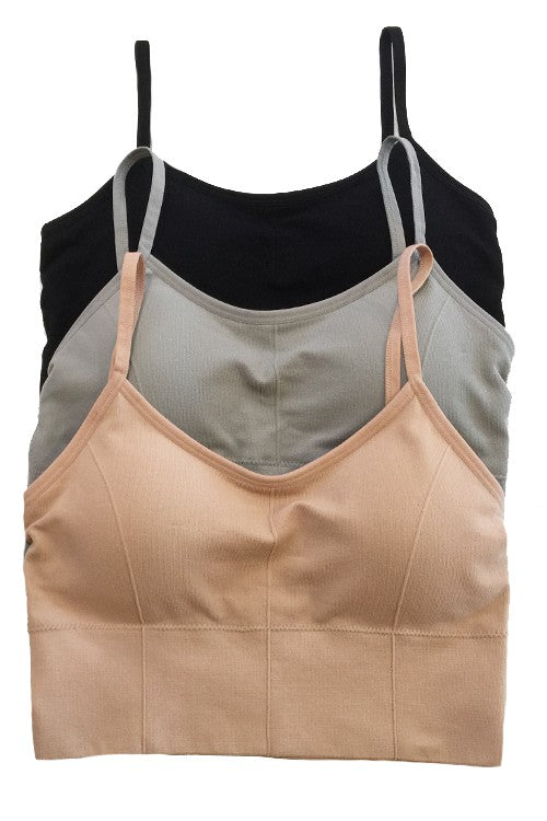 Scoop Neck Longline Bralette