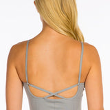Scoop Neck Longline Bralette