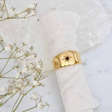 Brass Gold Plated Ring