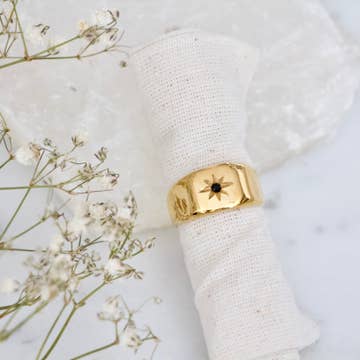 Brass Gold Plated Ring
