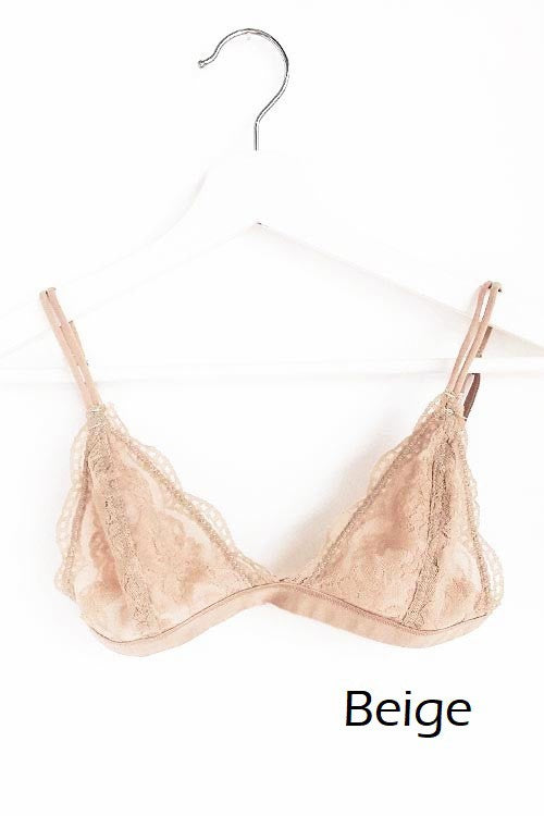 Lace Triangle Bralette
