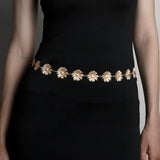 Gold Daisy Chain Belt
