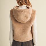 Mustard Seed Faux fur vest