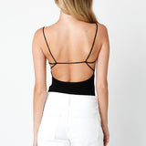 Miya Spaghetti Strap Bodysuit