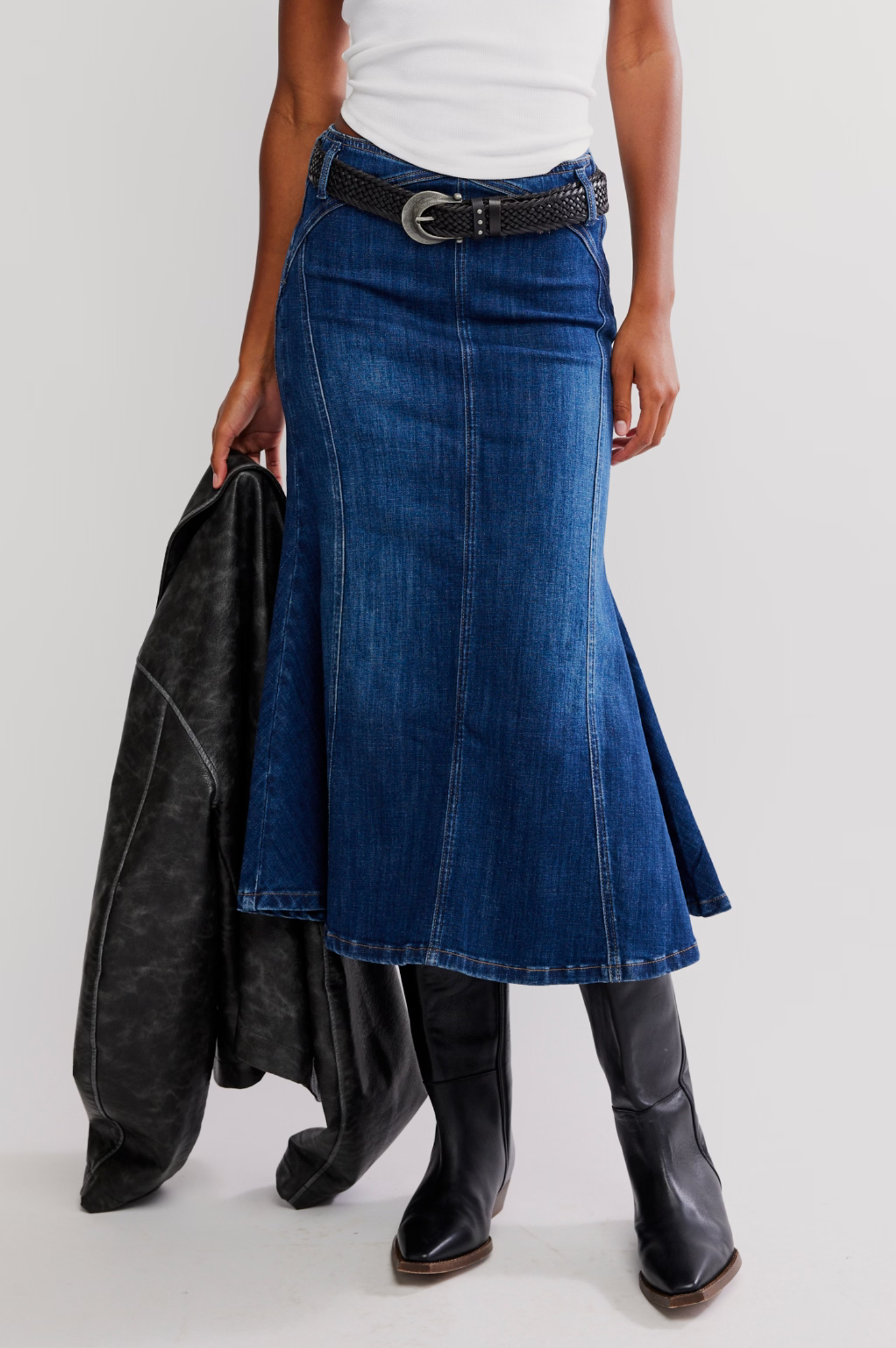 Zia Denim Skirt - Bad Habits
