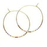 Japanese Seed Bead Hoops