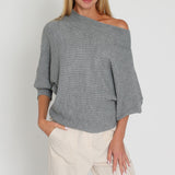 Off The Shoulder Sweater Knit Top
