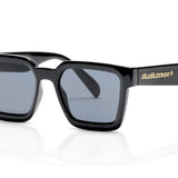Montrose Unisex Sunglasses - Glossy Black & Hd Gray Lenses