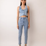 Celine Racer Back Denim