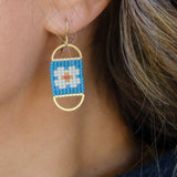 Moka Beaded Capsule Earrings