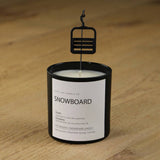 Snowboard Candle - Fir
