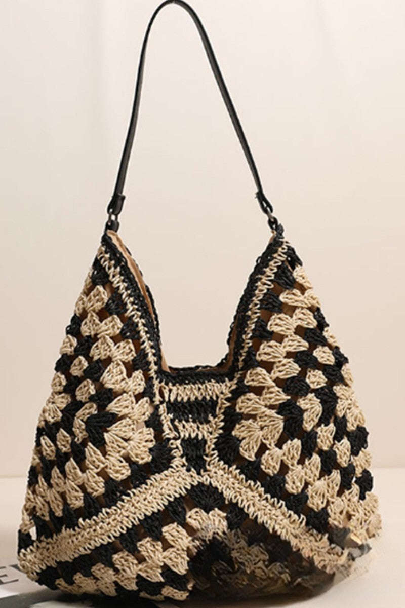 Woven Shoulder Bag