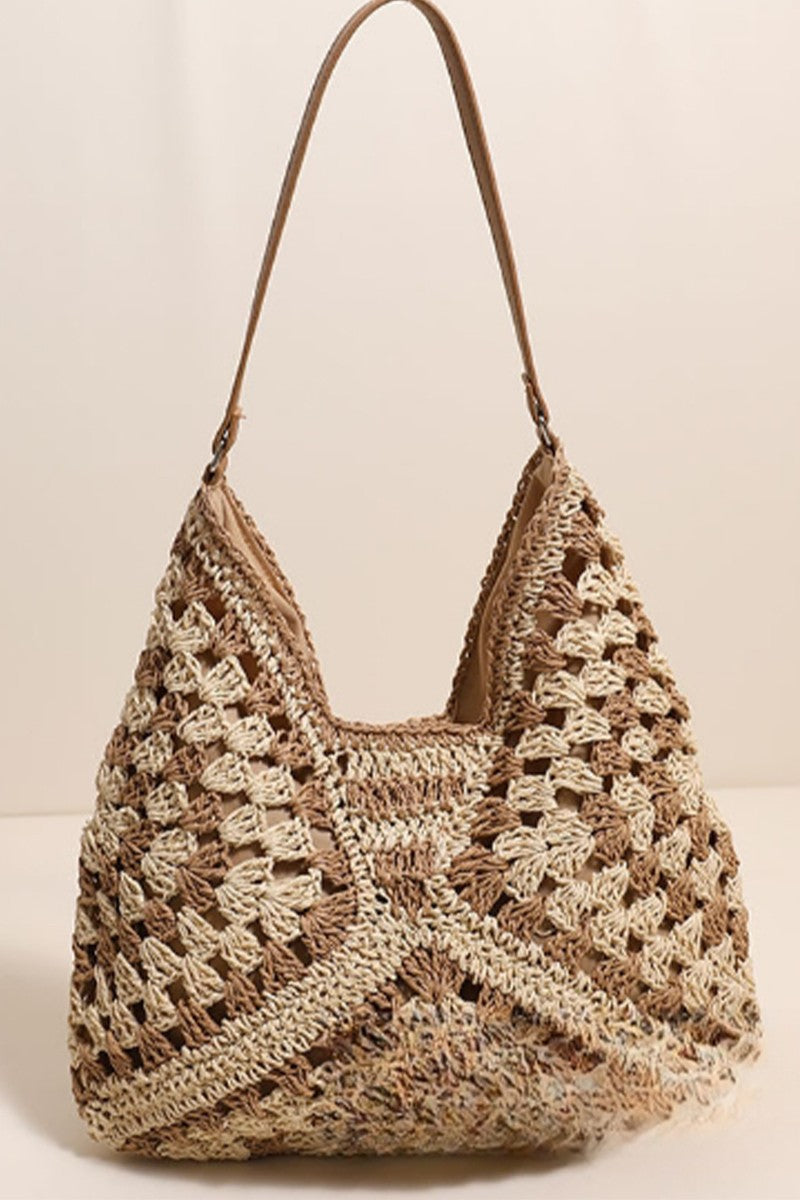 Woven Shoulder Bag