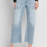 Super High Rise Barrel Jeans