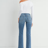 Low Rise Vintage Bootcut Jean
