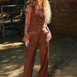 City Vibe Pinstripe Trousers