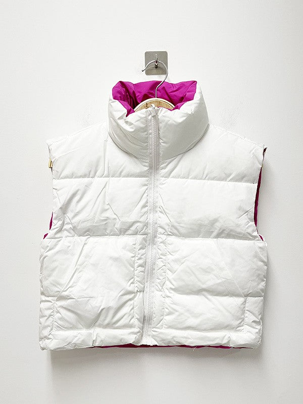 Reversible Puffer Vest