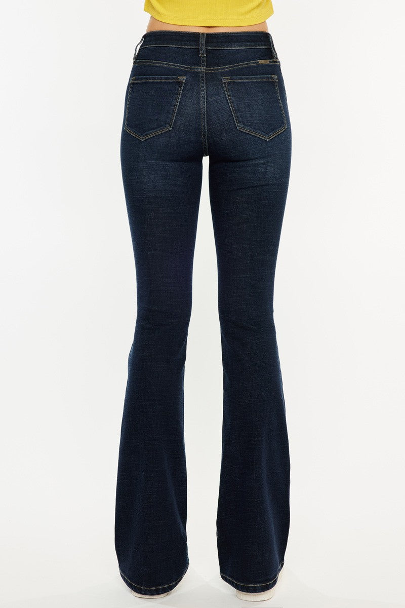 High Rise Boot Cut Jeans