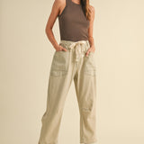 Two-Tone Moxie Barrel Jeans