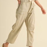 Two-Tone Moxie Barrel Jeans