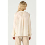 Jacquard Print Blouse