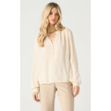 Jacquard Print Blouse