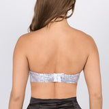 Anemone Sequin Bandeau Top