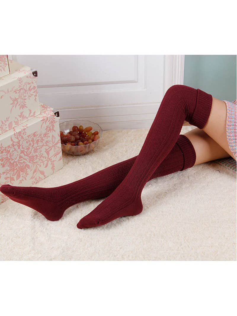 Thigh High Boot Socks
