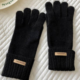 Warm Knit Touch Screen Gloves