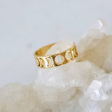 Brass Gold Plated Ring