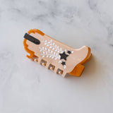 Cowboy Boot Eco Hair Claw
