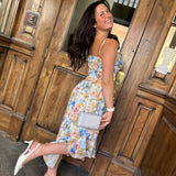 Garden Afterglow Maxi Dress- Multi Floral