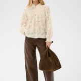 Zayan Floral Blouse - Cream