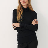 Thildes Tissue Turtleneck - Black