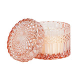 Rose Vanilla 8oz Petite Shimmer Candle