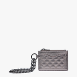 Rhodes Quilted Wallet w/ Chain Bangle