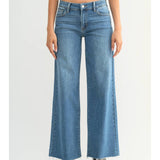 Mid-Rise Relaxed Wide Leg Jeans