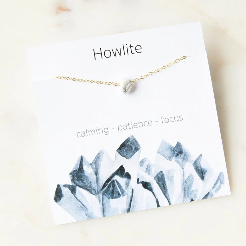 Dainty Raw Birthstone Energy Necklace