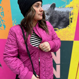 Quilt Jacket - Magenta Haze
