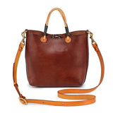 Out West Mini Crossbody Tote - Brown