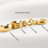 Stainless Steel Ear Cuffs - Sterling Silver Bold Ear Cuffs
