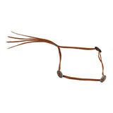 Hat Band with Conchos - Brown