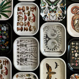 Vintage Design Mushroom Ritual Tray - Beige