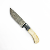 DAMASCUS STEEL HUNTING KNIFE BY TITAN TD-172